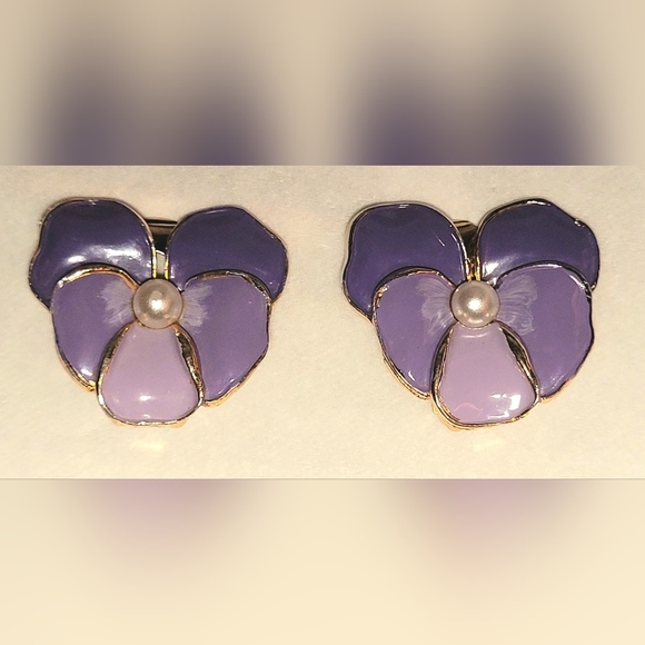 Vtg Avon Brooch & Earring Set - Picture 3 of 6